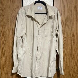 Bespoke Cream Dress Shirt XXL 18.5 
#11